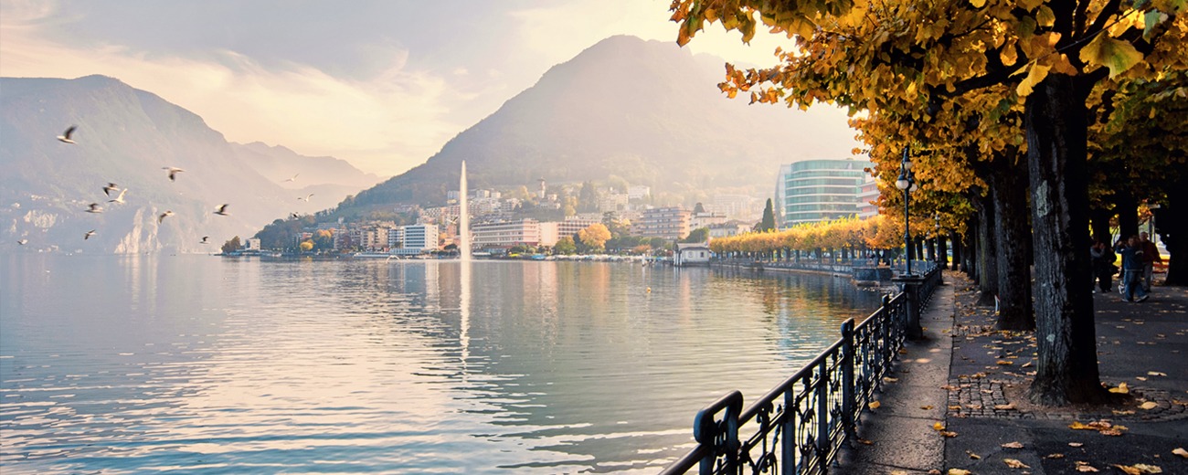 Lugano and Como